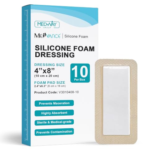 TM Silicone Sacral Bordered Silicone Adhesive Foam Wound Dressing