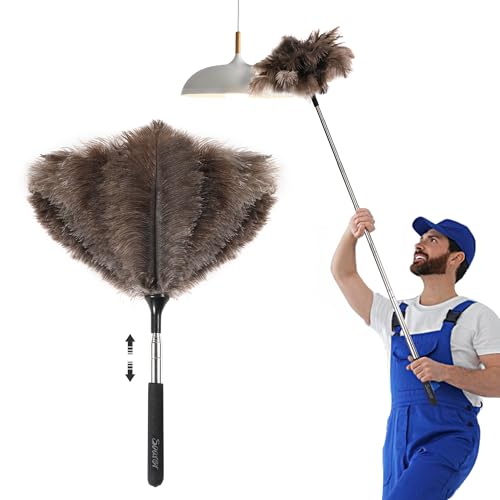 Extendable Ostrich Feather Duster