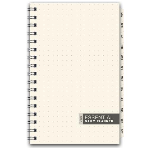 ESSENTIAL 2026 Monthly & Weekly Planner with Tabs