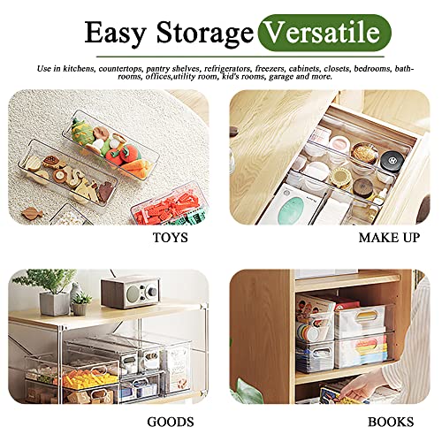 2 Pack Fruit Storage Containers for Fridge with Strainer