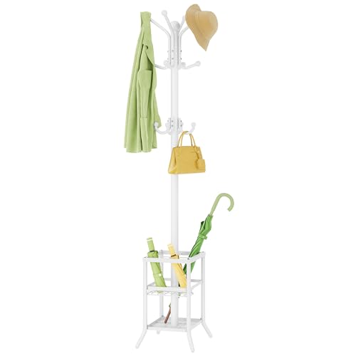 Coat Rack Stand with Umbrella Holder