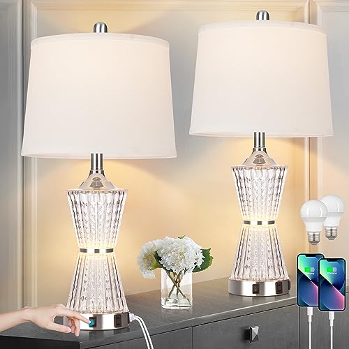 Rustic Table Lamps Set of 2