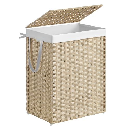 Slim Laundry Hamper with Lid