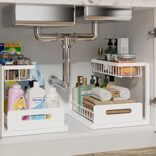 Metal Under Sink Organizer Shelf