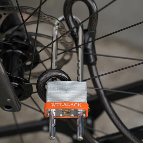 50mm Laminated Padlock with Long Shackle