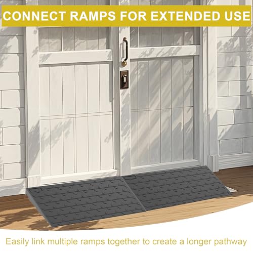 Heavy Duty Rubber Threshold Ramp
