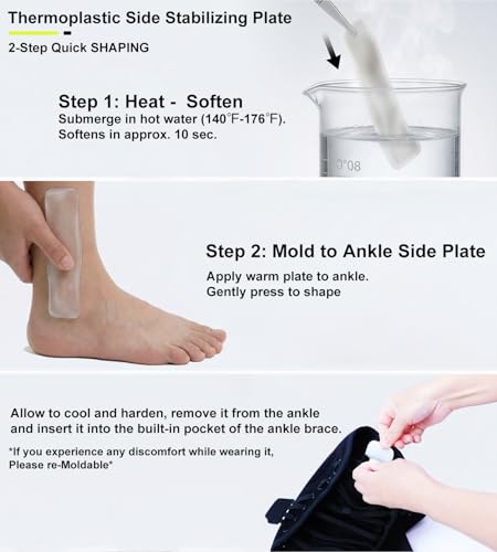 Quick Lace Up Ankle Brace for Sprained Ankle