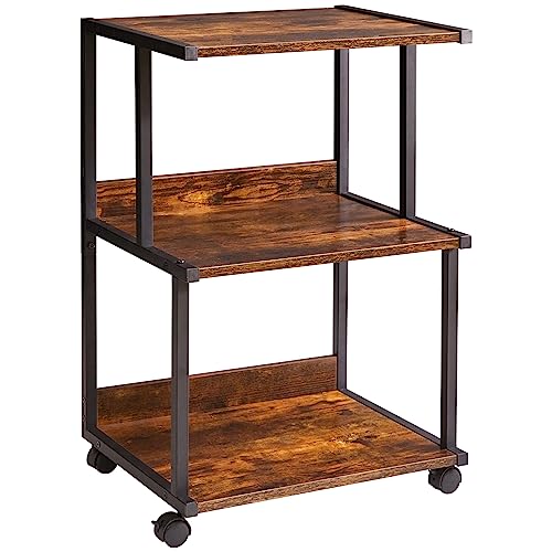Printer Stand with Storage Shelf