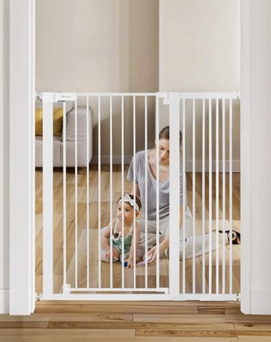 42" Extra Tall Baby Gate for Stairs Doorways