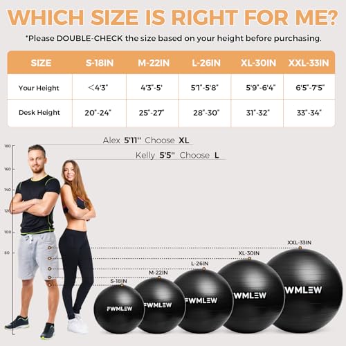 Extra Thick Exercise Yoga Ball