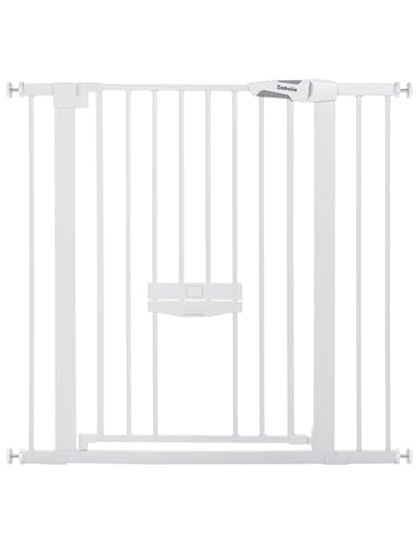 New Version Baby Gate with Cat Door