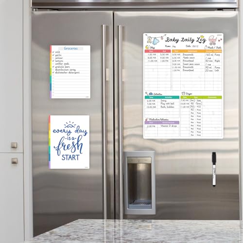 Magnetic Baby Daily Food Log
