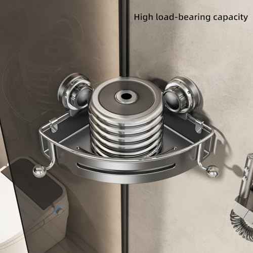 Corner Shower Caddy Suction Cup 1