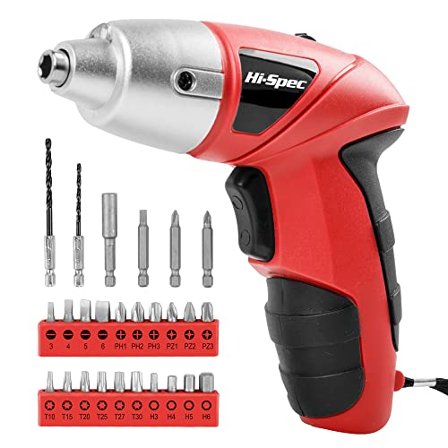 Small Electric Screwdriver with Driver Bits