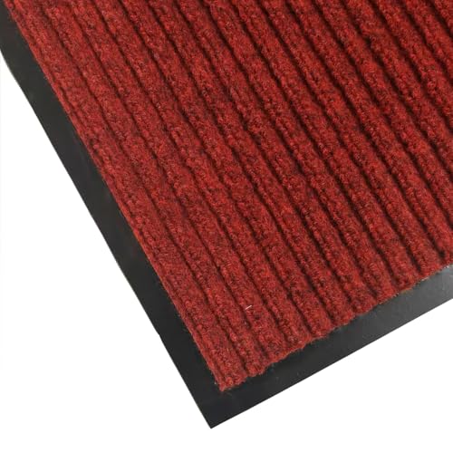 Door Mat Large Outdoor Indoor Mat Waterproof Rubber Back Rugs for Home Office Business Areas