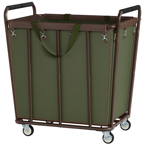 Large Laundry Cart with Wheels