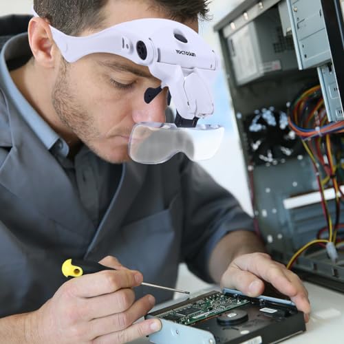 LED Head Magnifier