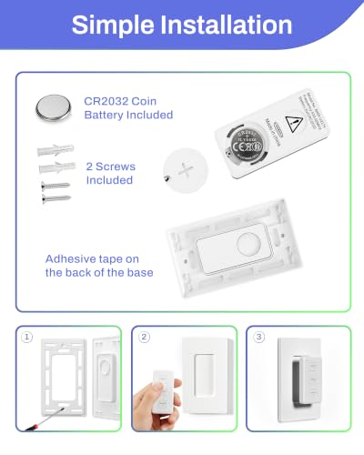 Mini Wireless Remote Control Outlet Switch Power Plug in for Household Appliances