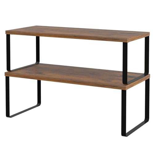 Kitchen Cabinet and Counter Shelf Organizer