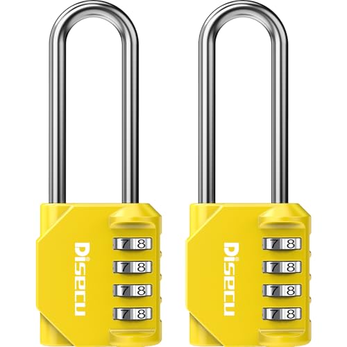 4 Digit Long Shackle Combination Lock