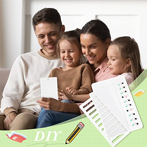 4 Pcs Chore Chart Kids Checklist Board