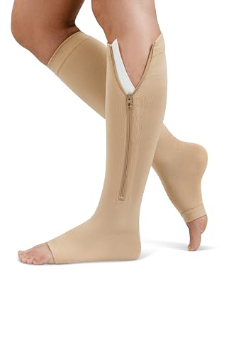 Zipper Compression Socks for Men & Women