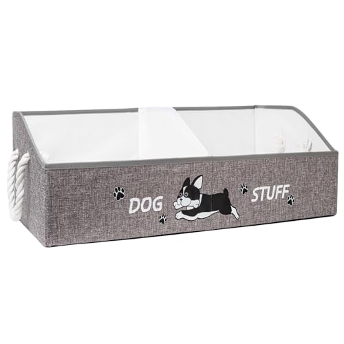 Large Dog Toy Basket with Handles