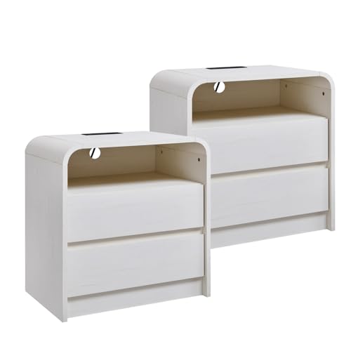 Modern Nightstand Set of 2