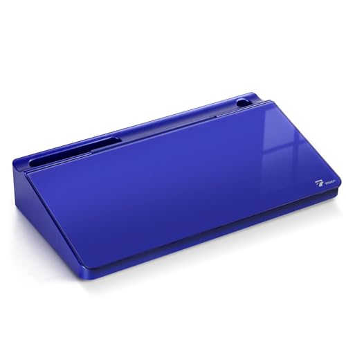 Glass Desk Whiteboard with Storage