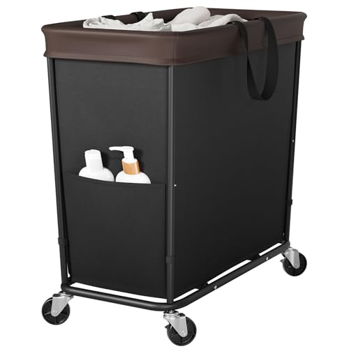 Laundry Basket with Wheels
