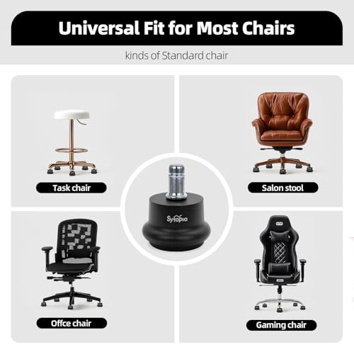 Bell Glides Replacement Office Chair or Stool Swivel Caster Wheels