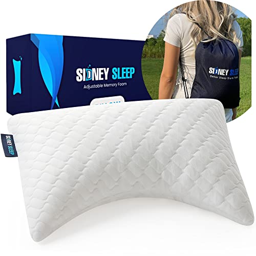 Side and Back Sleeper Pillow for Neck and Shoulder Pain Relief