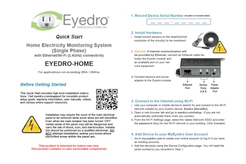 Wireless Home Electricity Monitor