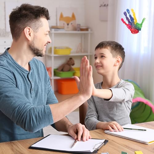 Educational Chart for Kids Step by Step Laminated 9x12 Inch for Children Self Care Visual Chart Ideal for Special Needs and Autism