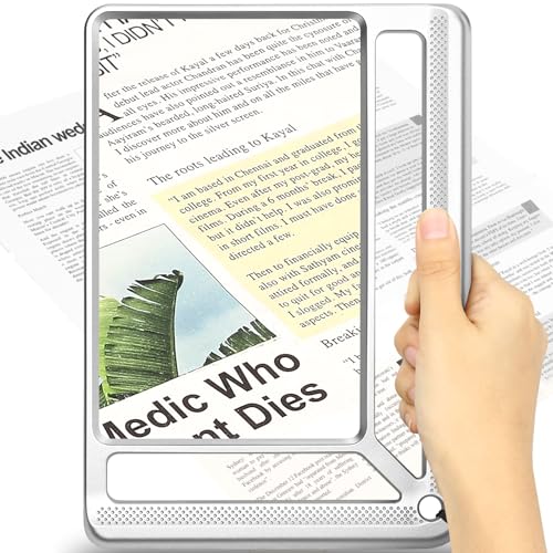 Full Page Magnifying Glass for Reading