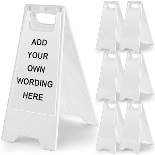 Blank Floor Sign Yellow A