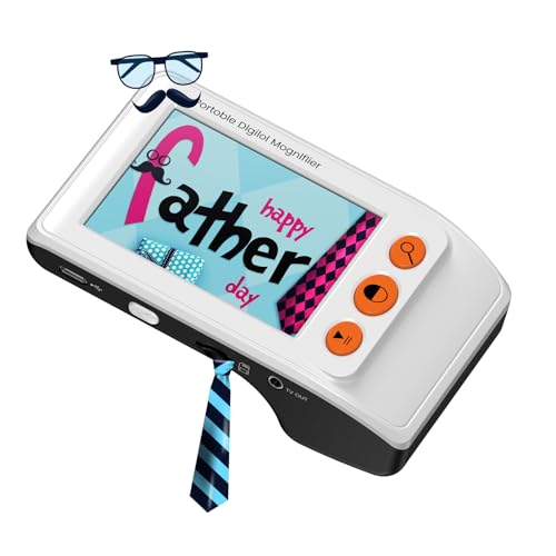 Digital Magnifier Electronic Video Magnifier 3.5 Inch LCD Screen