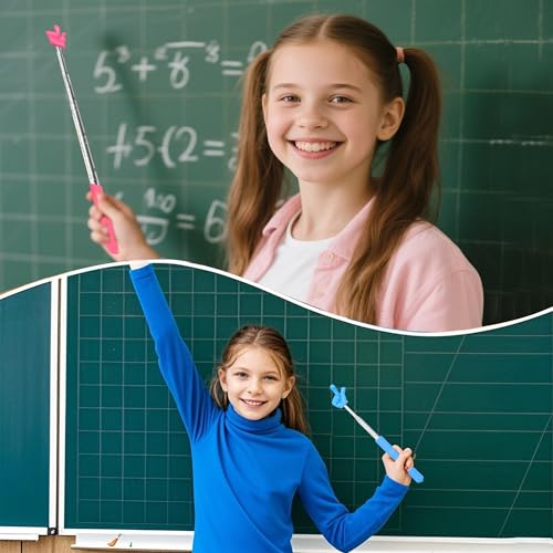 8Pcs Telescopic Teachers Pointer