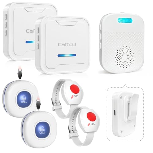 Caregiver Pager Wireless Call Button for Elderly
