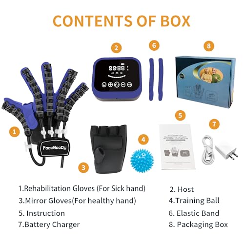 Rehabilitation Robot Gloves Mobility Finger Training Equipment