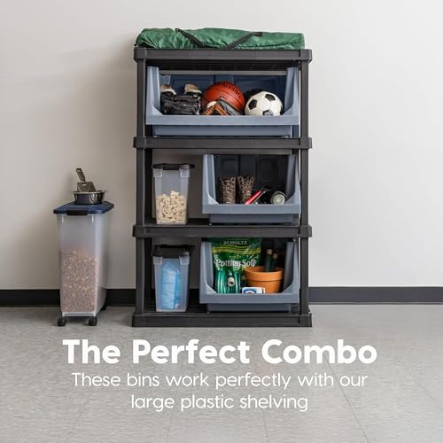 Open Front Storage Bins