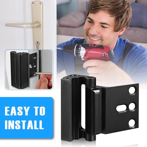 1Pack Door Reinforcement Lock Home Security