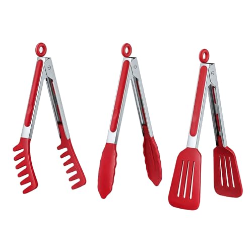HST 3 Pack Kitchen Tongs