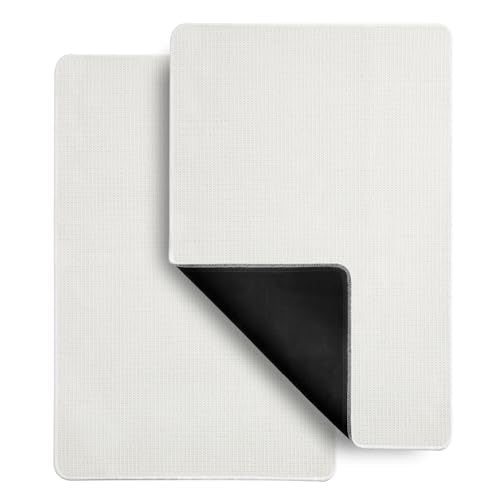 Set of 2 Ultra Thin Bathroom Rugs