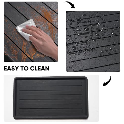 Rubber Boot Tray for Entryway
