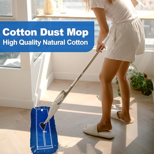 24 Inch Washable Dust Mop Heads