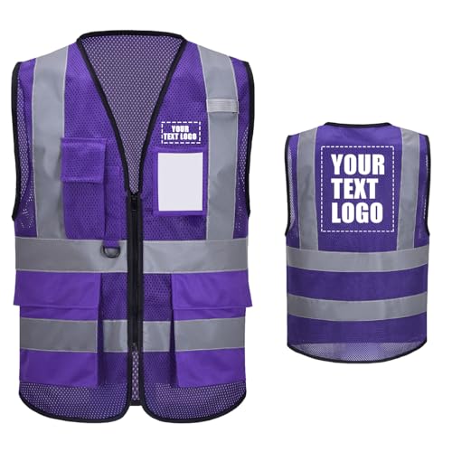 High Vis Safety Vest Reflective Strips