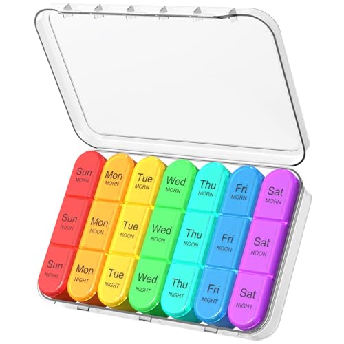 Pill Organizer 3 Times a Day
