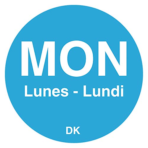 DayMark IT1143925 "FRI" DuraMark Trilingual Permanent Label