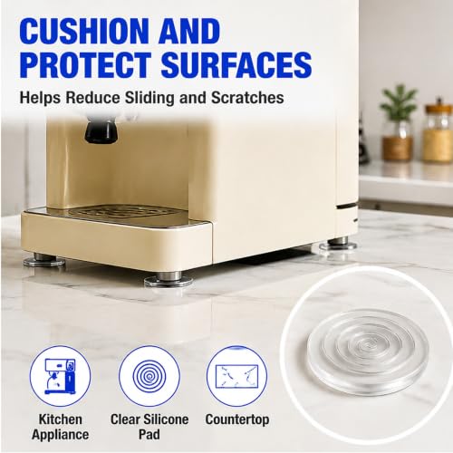 Clear Silicone Furniture Pads Cabinet Bumpers Wall Protection
